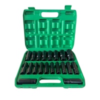 Набор ударных торцевых головок 20 предметов, 1/2, кейс
