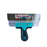 Шпатель фасадный алюминиевый 200 мм x 0.5 мм, 8", двухкомпонентная рукоятка, 410, "MAXIMUM" MX 15869