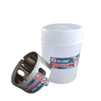 Алмазная коронка по керамике 60 мм с центрирующим сверлом, "MAXIMUM" MX 08915 (2700)