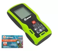 Рулетка лазерная (дальномер) 60 м, аккумулятор, зеленый луч, «Maximum» MX 12882