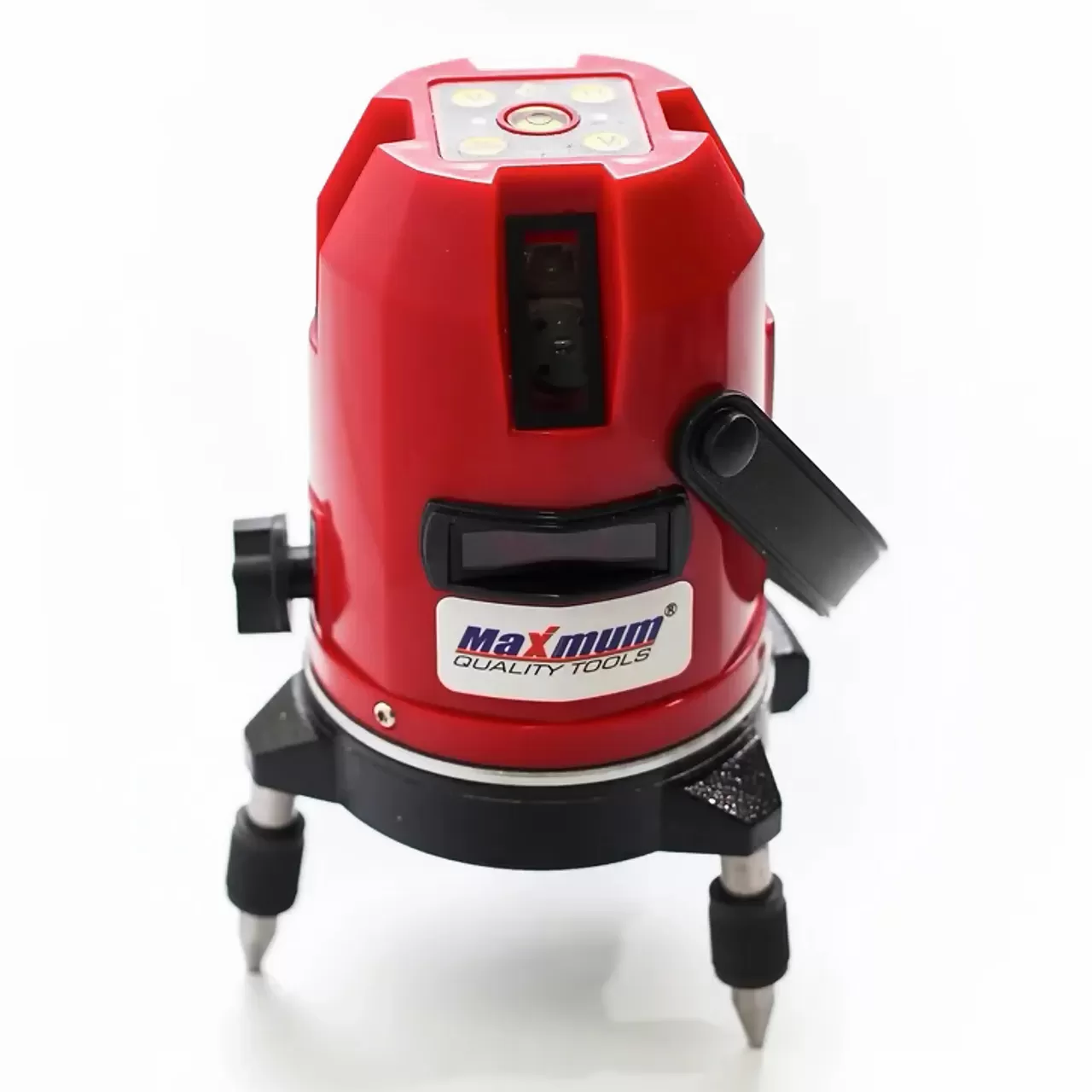 Уровень лазерный самовыравнивающийся, 5 линий, красный луч, «Maximum»