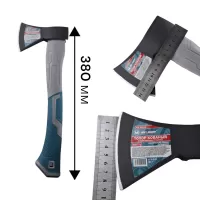 топор кованый 600 гр., фиберглассовая рукоятка, «maximum» (2557) оптом