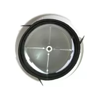 Вентиляционная решетка 100 мм, круглая, пластик оптом